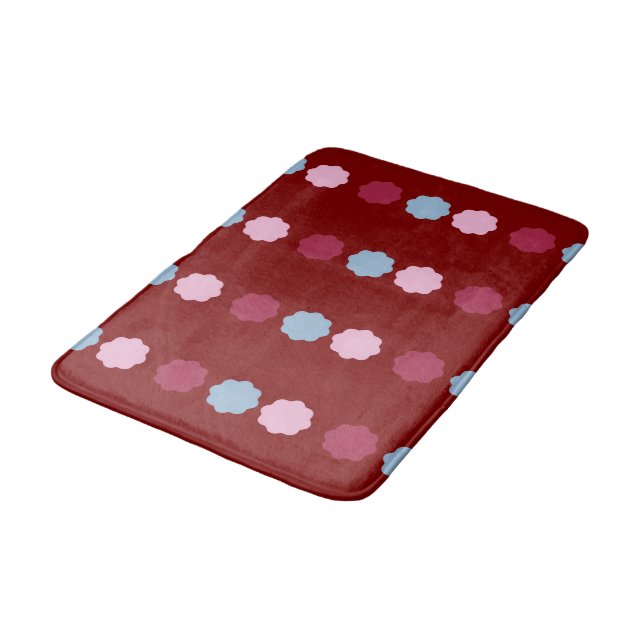 Tapete De Banheiro Bath Mat de Linha Círculo (Angulado)