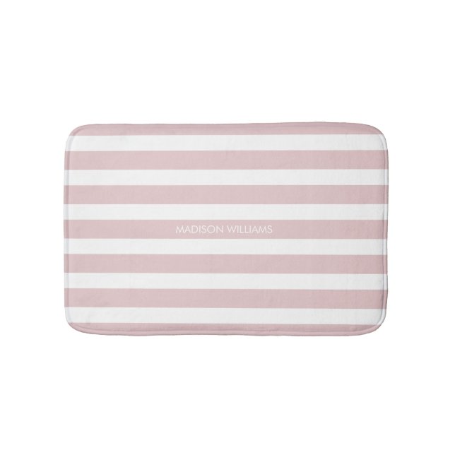 Tapete De Banheiro Bath Mat de Nome Personalizado (frente)