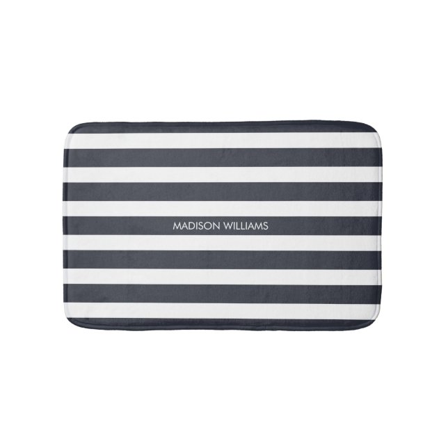 Tapete De Banheiro Bath Mat de Nome Personalizado (frente)