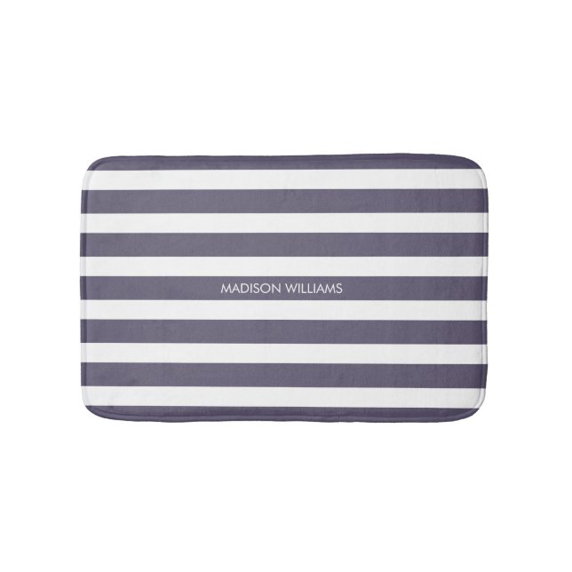 Tapete De Banheiro Bath Mat de Nome Personalizado (frente)