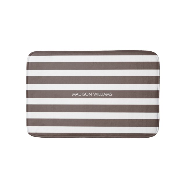 Tapete De Banheiro Bath Mat de Nome Personalizado (frente)