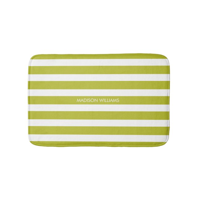 Tapete De Banheiro Bath Mat de Nome Personalizado (frente)