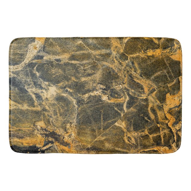 Tapete De Banheiro Bath Mat de Padrão de Pedra Natural (Frente)