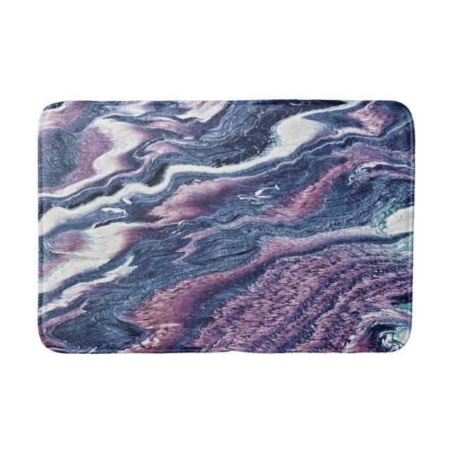 Tapete De Banheiro Bath Mat de Padrão de Pedra Natural (Frente)