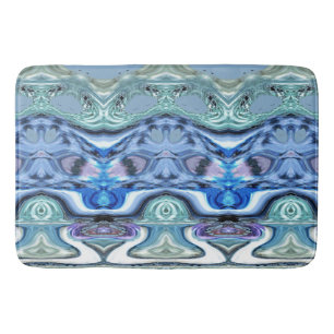 Tapete De Banheiro Bath Mat, design clássico multicolorido