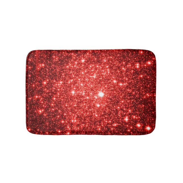 Tapete De Banheiro Bath Mat: Estrelas Vermelhas (frente)