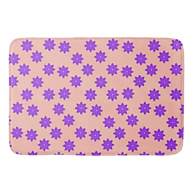 Tapete De Banheiro Bath Mat Floral! (Frente)