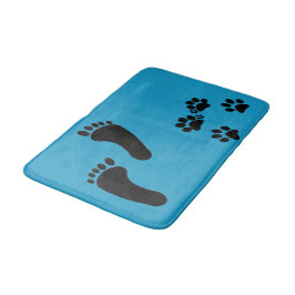 Tapete De Banheiro Bath Mat - Impressões de pé