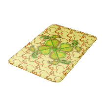 Bath Mat - Ivy Folhas em Amarelo