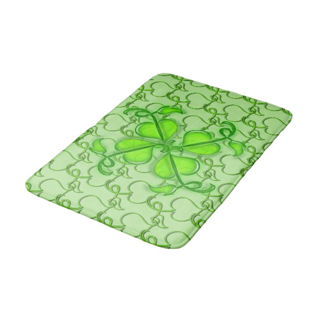 Tapete De Banheiro Bath Mat - Ivy Leaves (Angulado)