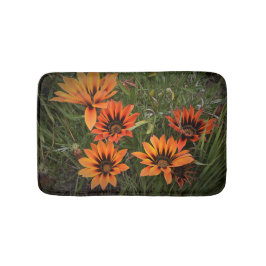 Tapete De Banheiro Bath Mat Laranja e Negra