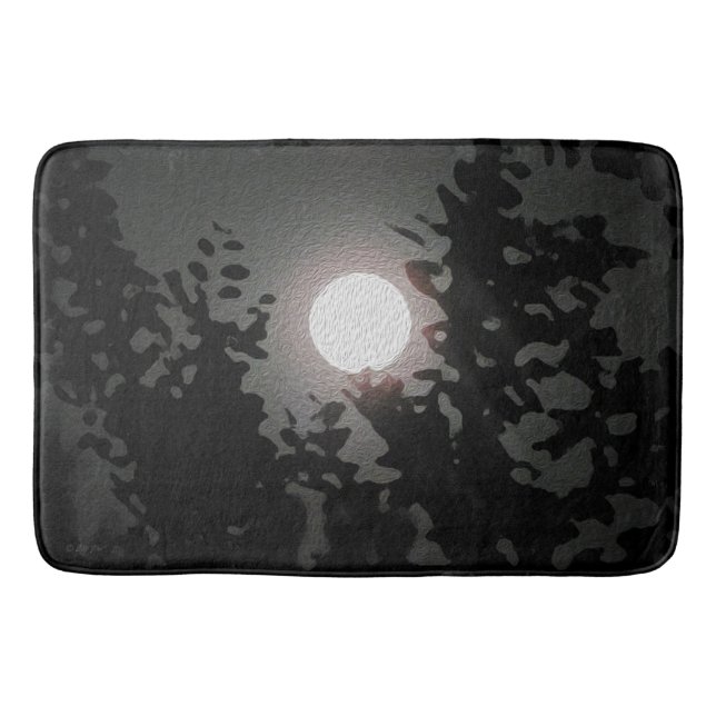 Tapete De Banheiro Bath Mat. Moon (Frente)