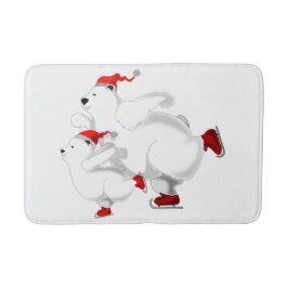 Tapete De Banheiro Bath Mat Natal - Personalizável