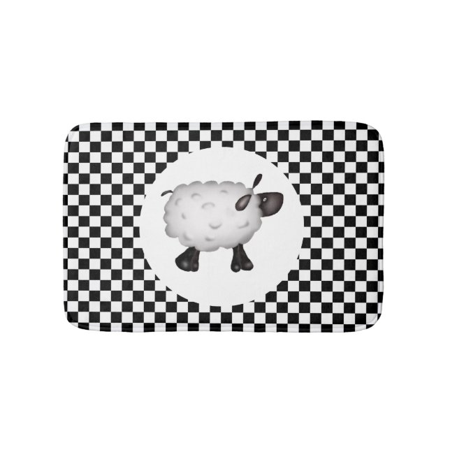 Tapete De Banheiro Bath Mat Ovino (frente)