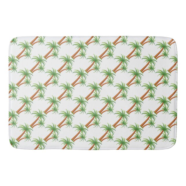 Tapete De Banheiro Bath Mat/Palm Trees (Frente)