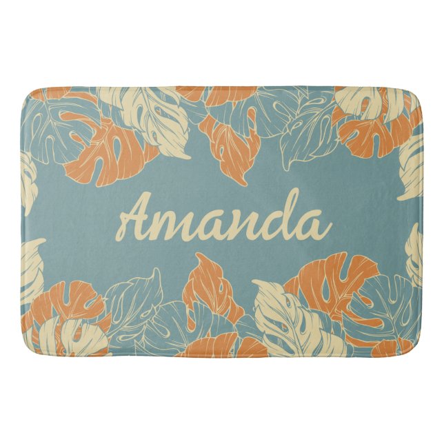 Tapete De Banheiro Bath Mat Personalizado (Frente)