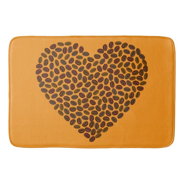 Tapete De Banheiro Bath Mat Romântico - Plush & Na moda (Frente)