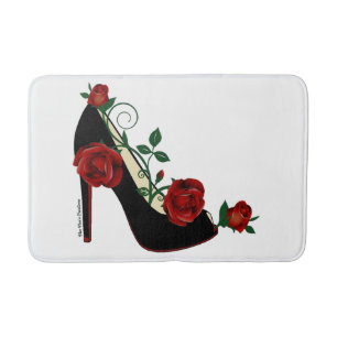 Tapete De Banheiro Bath Mat - Stiletto Rosa