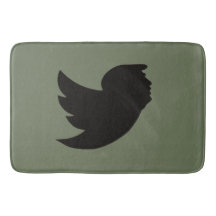BATH MAT - T BIRD DESIGN - VERDE/PRETO