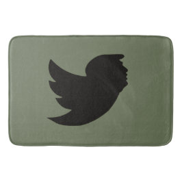 TAPETE DE BANHEIRO BATH MAT - T BIRD DESIGN - VERDE/PRETO
