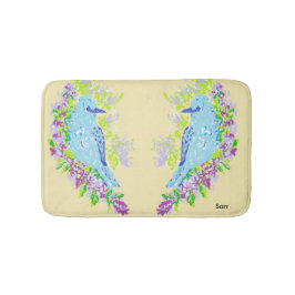 Tapete De Banheiro Bath Mats/ Blue Birds