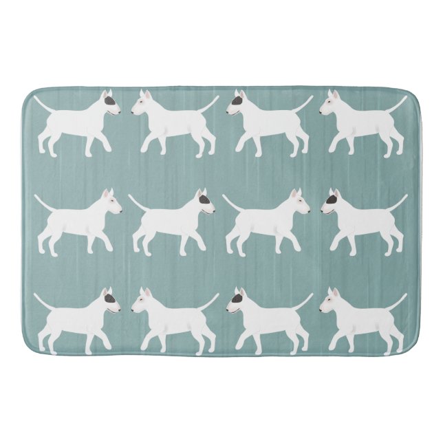 Tapete De Banheiro Bathmat Bull Terrier (Frente)