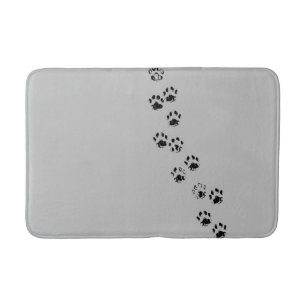 TAPETE DE BANHEIRO BATHMAT - CAT PAW PRINTS/TRACKS