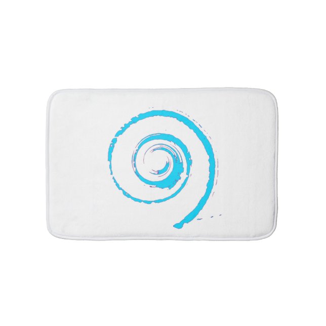 Tapete De Banheiro Bathmat com fio de abstrato (frente)