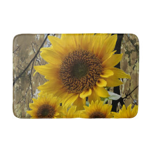 Tapete De Banheiro Bathmat Sunflower