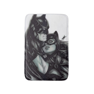 Tapete De Banheiro Batman & Catwoman ~ Bruce Wayne & Selina Kyle