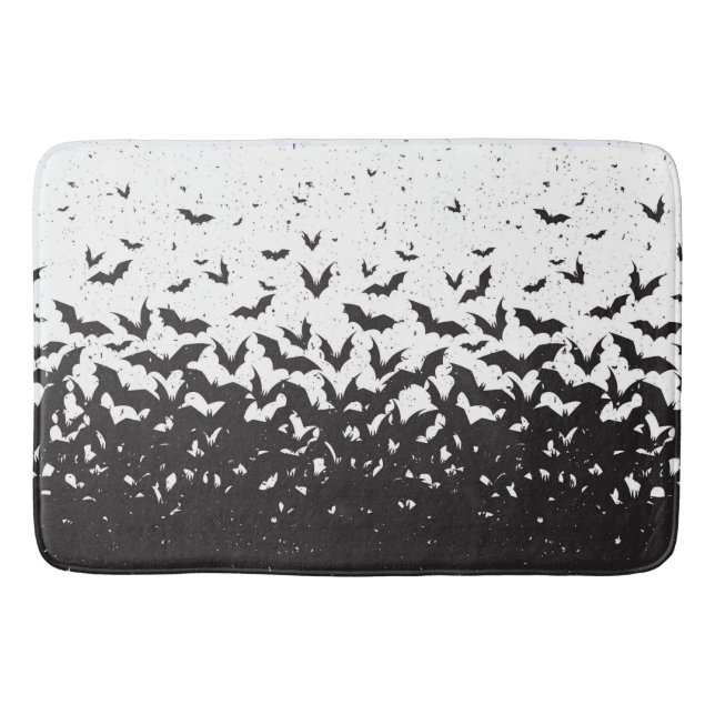 Tapete De Banheiro Bats Bath Mat (Frente)