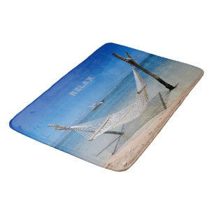 Tapete De Banheiro Beach Hammock