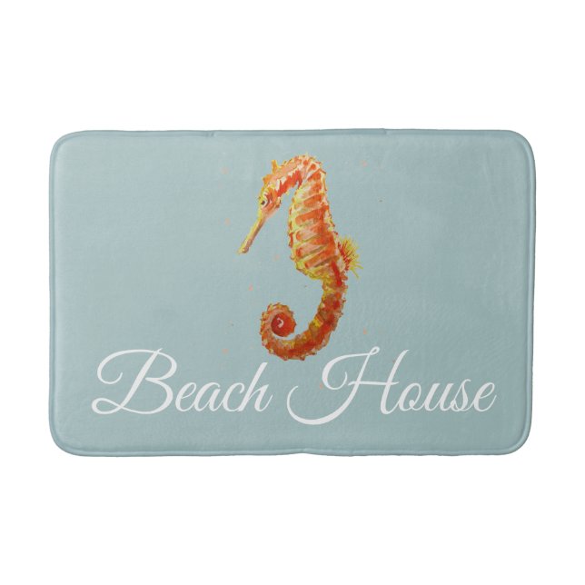 Tapete De Banheiro Beach House Seacavalo Medium Bath Mat (Frente)
