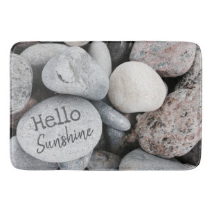 Tapete De Banheiro Beach Pebble Nature Foto Inspiracional