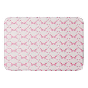 Tapete De Banheiro Bebê Arco Trellis Rosa Bella Ribbon
