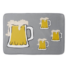 Tapete De Banheiro Beer Mug Bath Mat