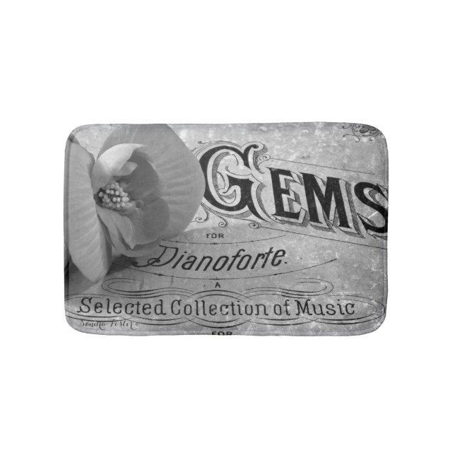Tapete De Banheiro Begonia Gems Pianoforte (frente)