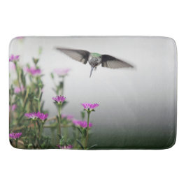 Tapete De Banheiro Beija-flor Único