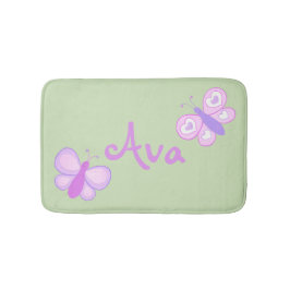 Tapete De Banheiro Beijos da borboleta