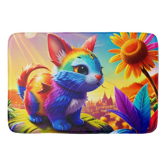 Tapete De Banheiro Belo Animal Três (Frente)