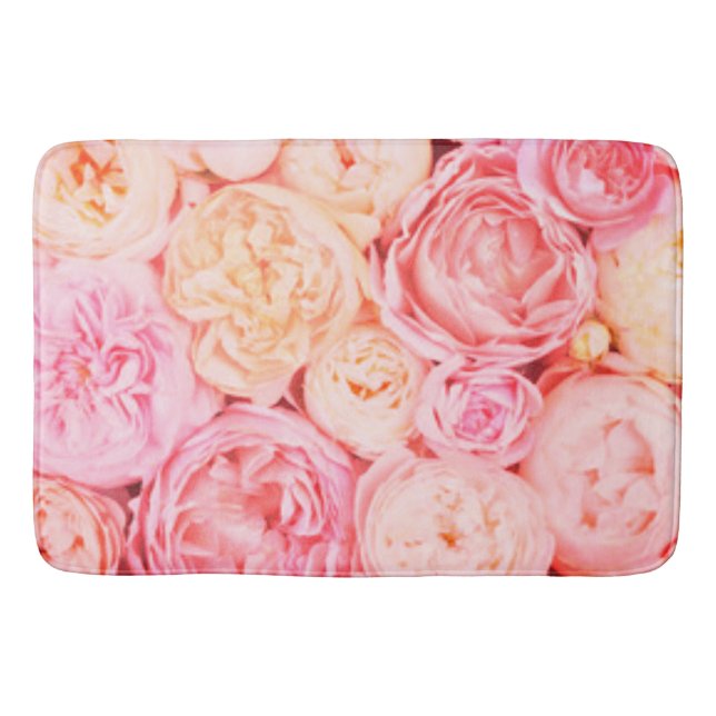 Tapete De Banheiro Belos Flores Bath Mat (Frente)