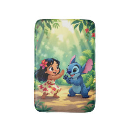 Tapete De Banheiro Beste Freunde fürs Leben – Lilo & Stitch  