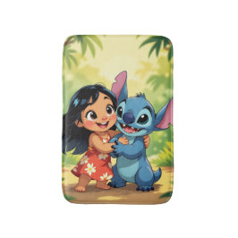 Tapete De Banheiro Beste Freunde fürs Leben – Lilo & Stitch