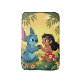 Tapete De Banheiro Beste Freunde fürs Leben – Lilo & Stitch