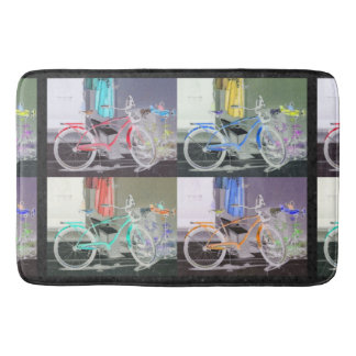 Tapete De Banheiro Bicicleta Ocidental Chave