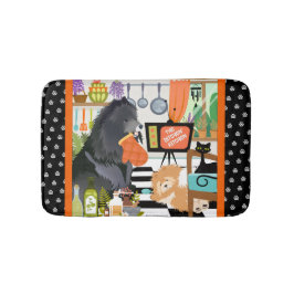 Tapete De Banheiro BITCHEN KITCHEN cute dog cooking chef floor mat