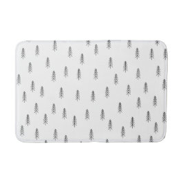 Tapete De Banheiro  Black and White Bathroom Rug