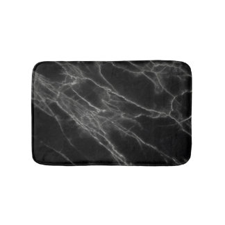 Tapete De Banheiro Black Marble Bath Mat