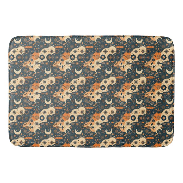 Tapete De Banheiro Bliss Bath Mat boêmia - Um toque suave de arte (Frente)