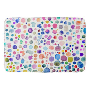 Tapete De Banheiro Blobs de Aquarela